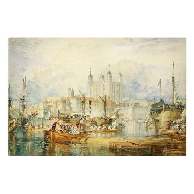Print on canvas - William Turner - Tower Of London