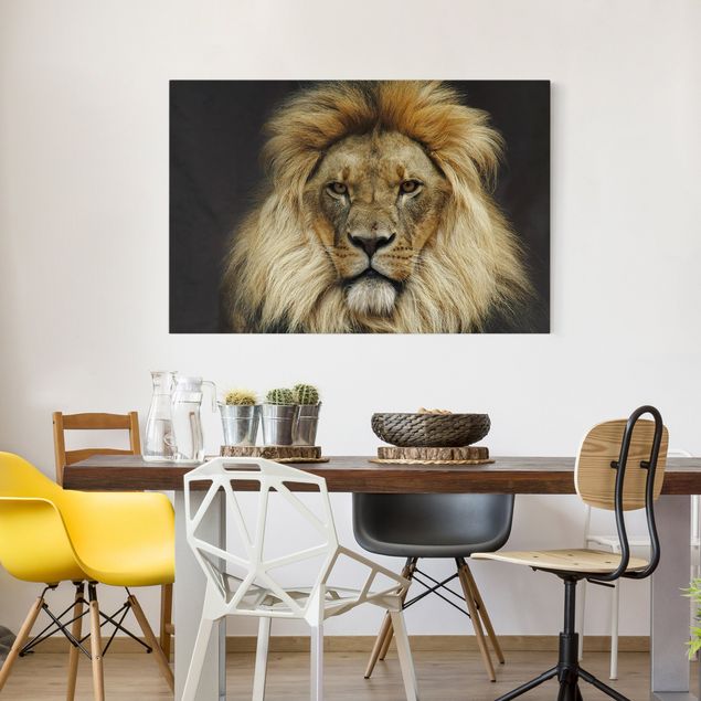 Print on canvas - Wisdom Of Lion