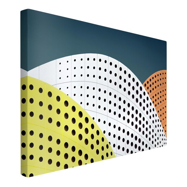 Canvas print - Perforation In Architecture