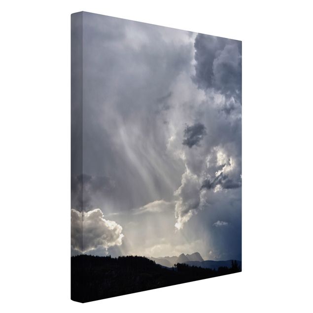 Canvas print - Wild Clouds