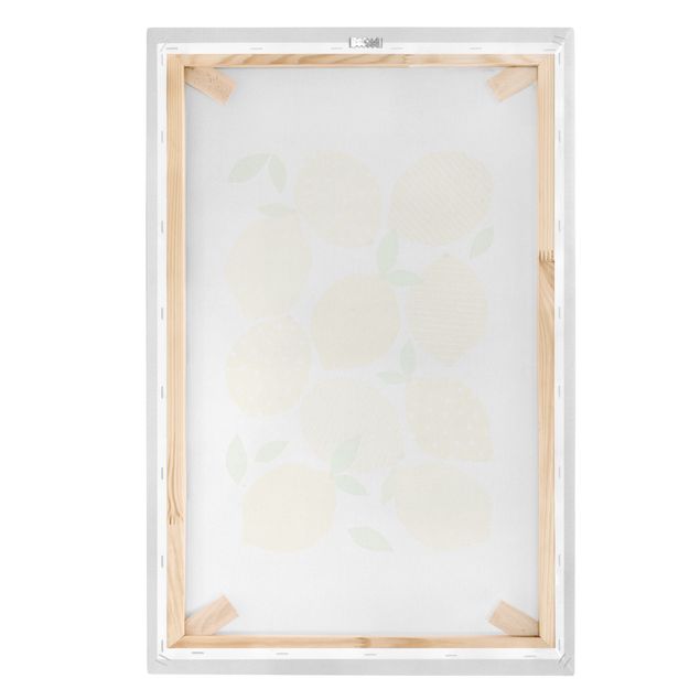 Canvas print - Lemon With Dots