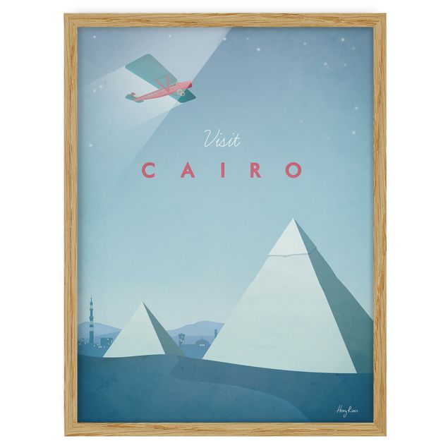 Framed poster - Travel Poster - Cairo