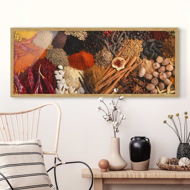 Framed poster - Exotic Spices