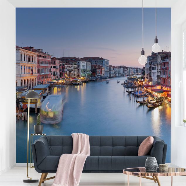 Wallpaper - Evening On The Grand Canal In Venice