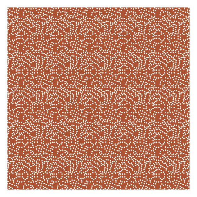 Wallpaper - Aboriginal Dot Pattern Brown