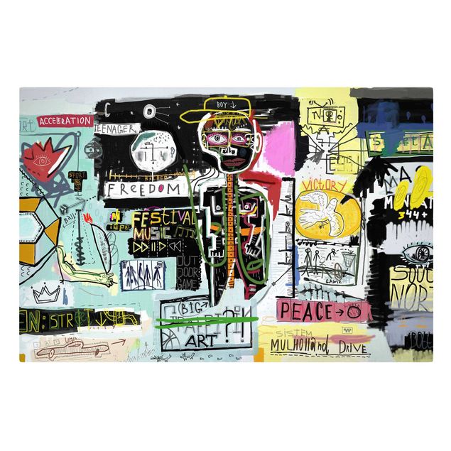 Canvas print - Abstract Graffiti Art