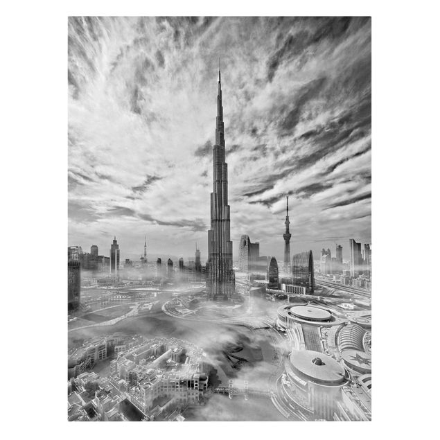 Print on canvas - Dubai Super Skyline