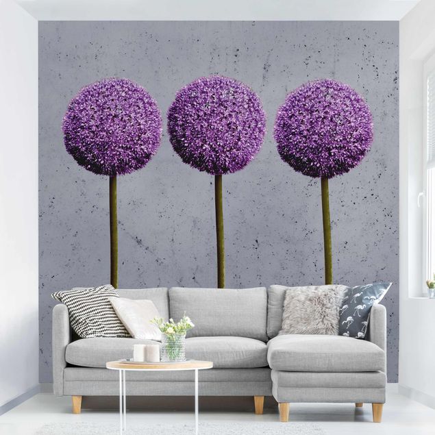 Wallpaper - Allium Round-Headed Flower
