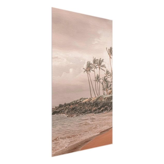Glass print - Aloha Hawaii Beach ll