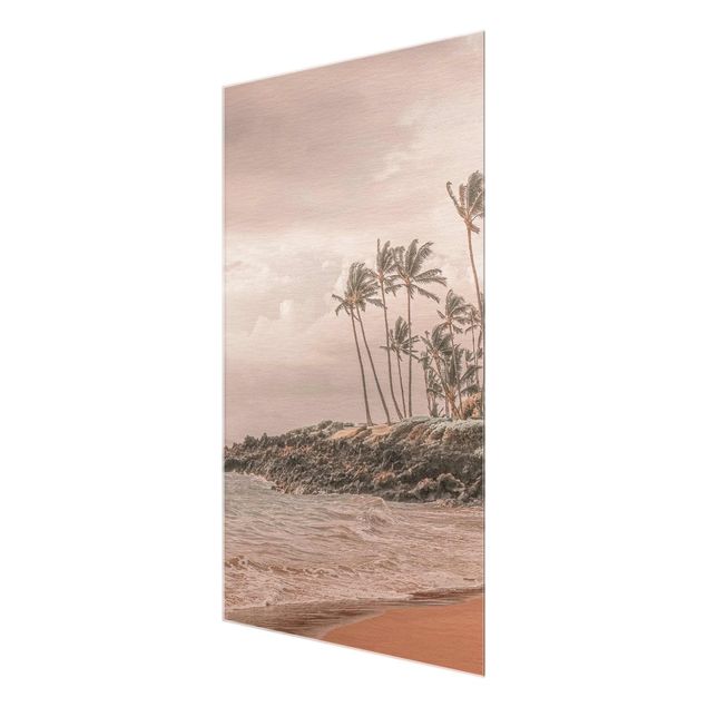 Glass print - Aloha Hawaii Beach ll