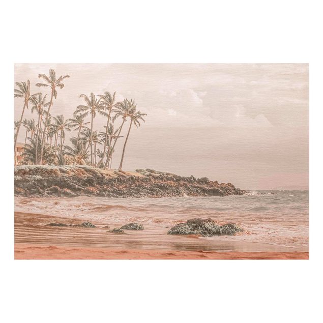 Glass print - Aloha Hawaii Beach