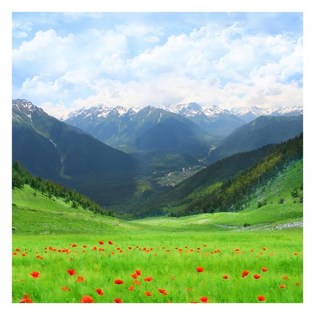 Wallpaper - Alpine Meadow
