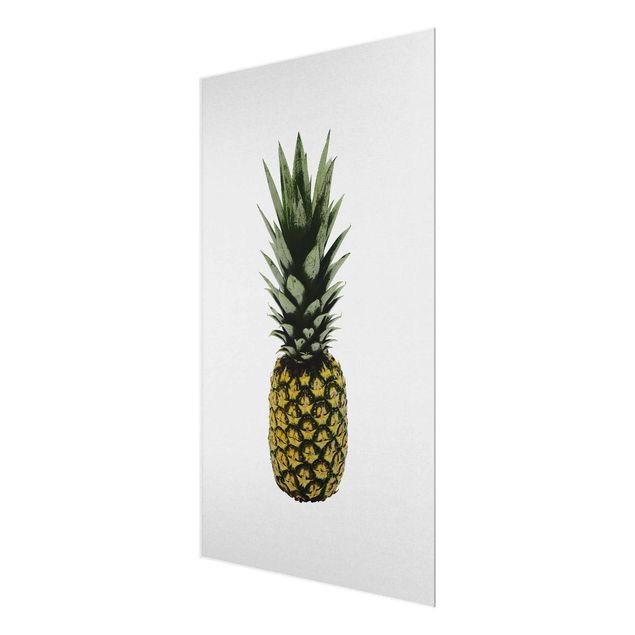 Glass print - Pineapple