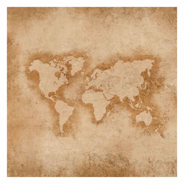 Wallpaper - Antique World Map