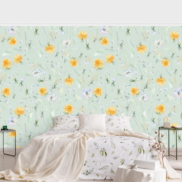Wallpapers Watercolour Dandelion