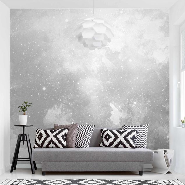 Wallpapers Watercolour Grey Galaxy