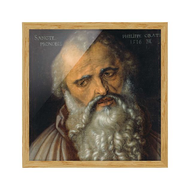 Framed poster - Albrecht Dürer - Apostle Philip