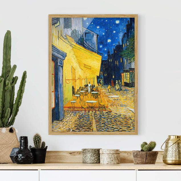 Framed poster - Vincent van Gogh - Café Terrace at Night