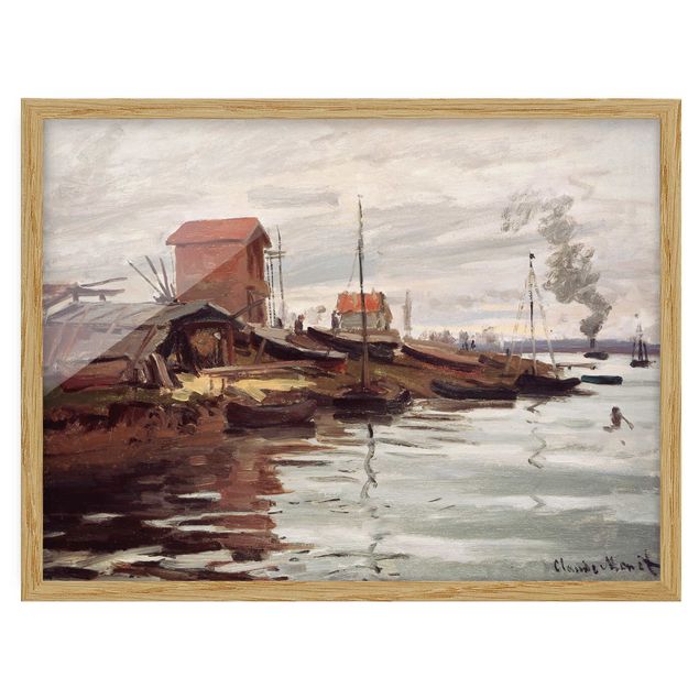 Framed poster - Claude Monet - The Seine At Petit-Gennevilliers