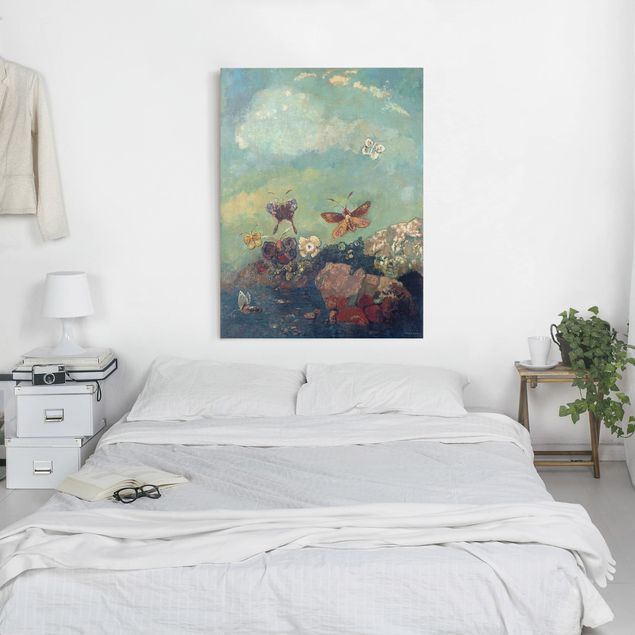 Canvas print - Odilon Redon - Butterflies