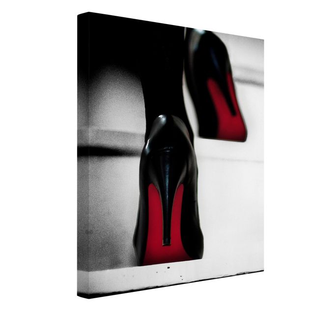 Print on canvas - High Heels In Red