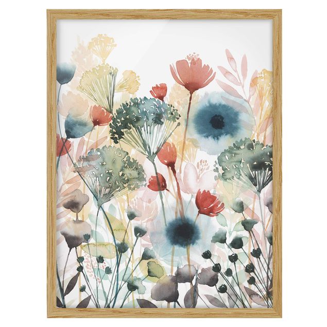 Framed poster - Wild Flowers In Summer I