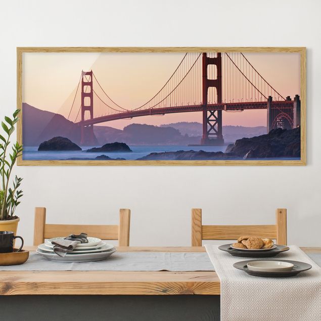 Framed poster - San Francisco Romance