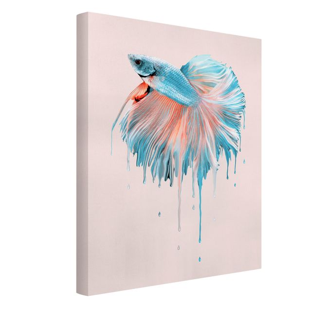 Canvas print - Melting Fish