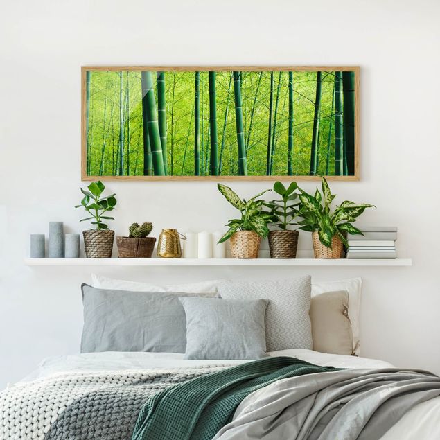 Framed poster - Bamboo Forest
