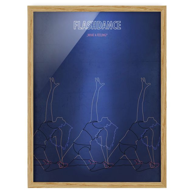 Framed poster - Film Poster Flashdance