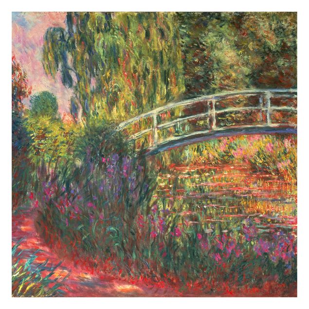 Wallpaper - Claude Monet - Japanese Bridge In The Garden Of Giverny