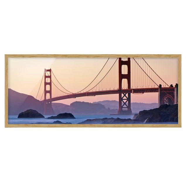 Framed poster - San Francisco Romance