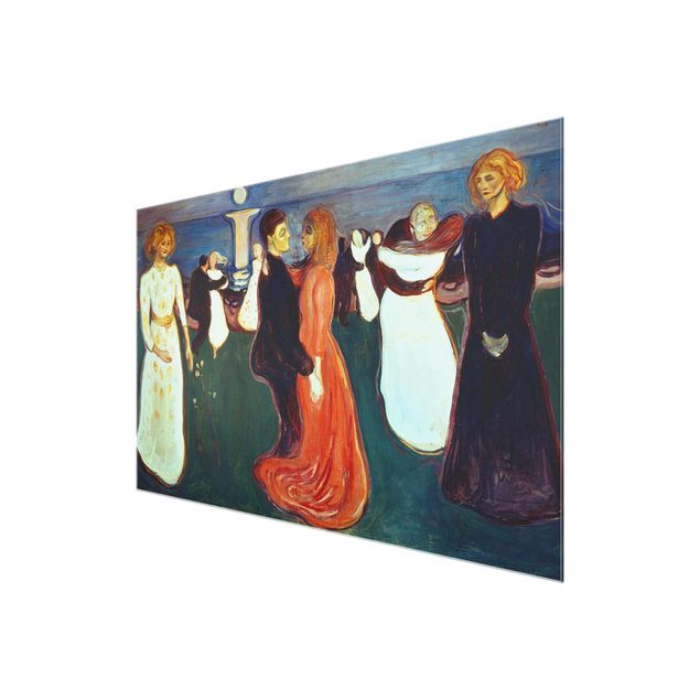 Glass print - Edvard Munch - The Dance Of Life