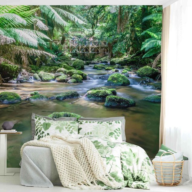 Wallpapers Creek In Jungle