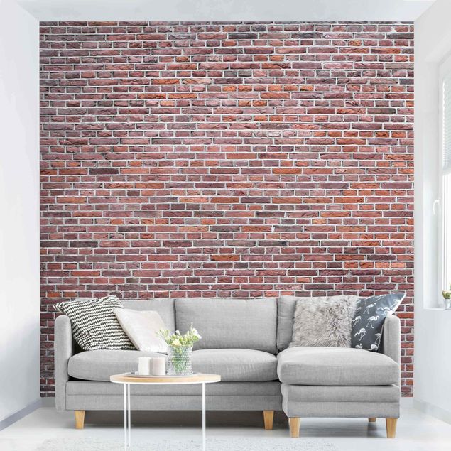 Wallpapers Brick Wall Red