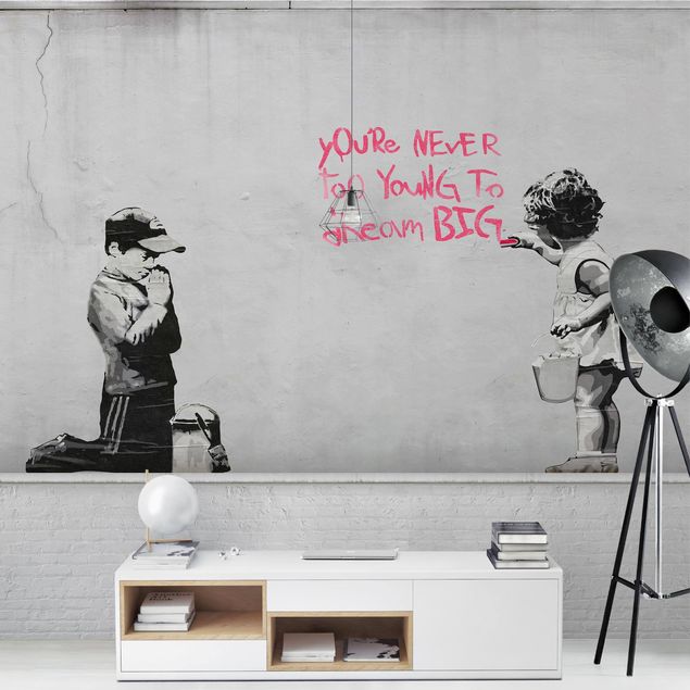 Wallpapers Dream Big - Brandalised ft. Graffiti by Banksy