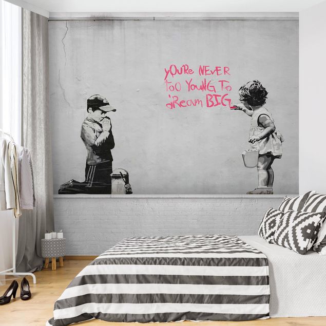 Wallpaper - Dream Big - Brandalised ft. Graffiti by Banksy