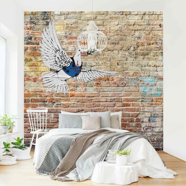Wallpapers Dove Of Peace - Brandalised ft. graffiti by Banksy