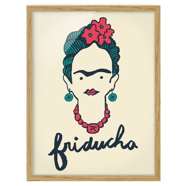 Framed poster - Frida Kahlo - Friducha