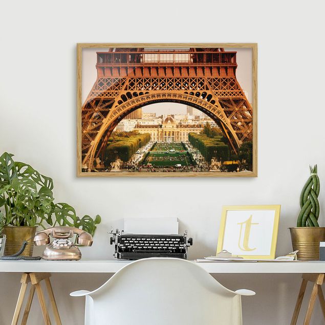 Framed poster - French View