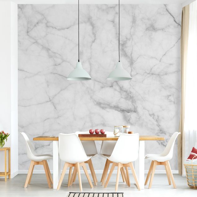 Wallpaper - Bianco Carrara