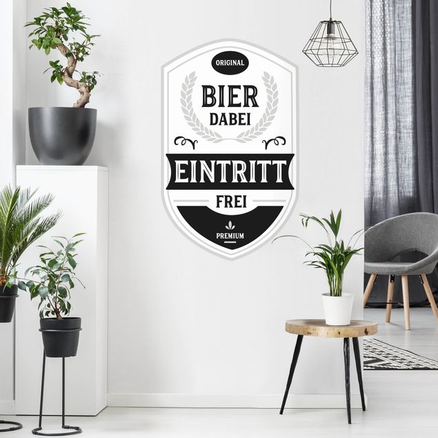 Wall stickers Beer - enjoy free