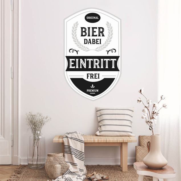 Wall sticker - Beer - enjoy free