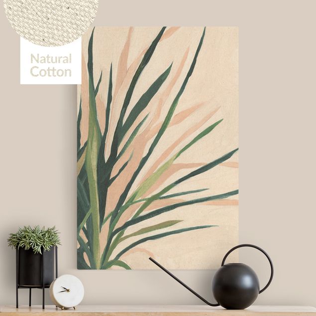 Natural canvas print - Foliage With Shadows - Portrait format 2:3