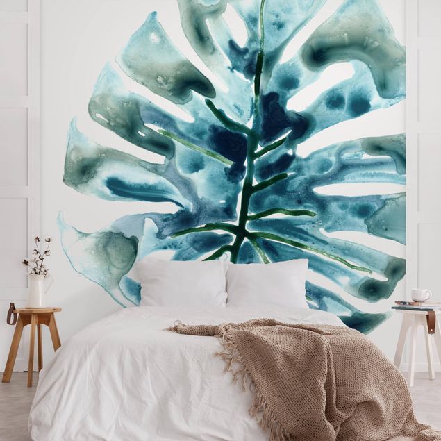 Wallpaper - Blue Tropical Jewel