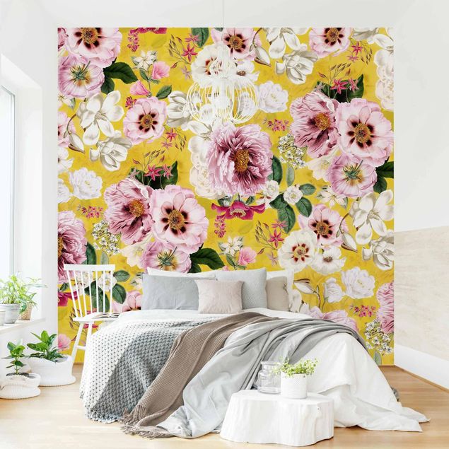 Wallpapers Blossoms On Yellow