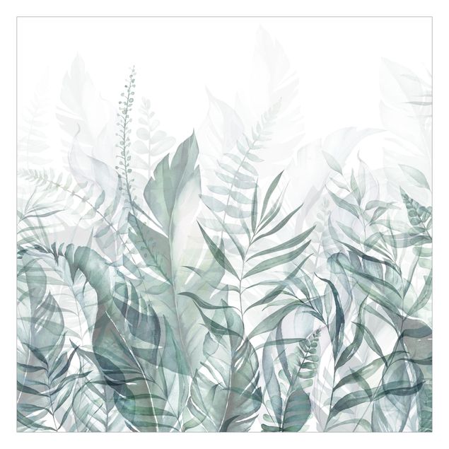 Wallpaper - Botany - Tropical Leaves Green