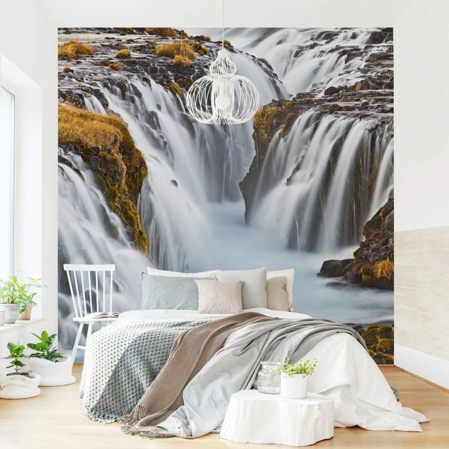 Wallpapers Brúarfoss Waterfall In Iceland