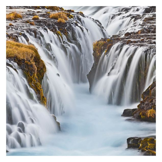 Wallpaper - Brúarfoss Waterfall In Iceland