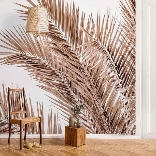 Wallpapers Bronze Coloured Palm Fronds